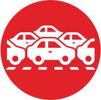 Traffic Jam – red small